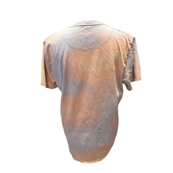 Hollister Women's Ombré Orange Crew Neck T-Shirt Size L Casual - Picture 5 of 8